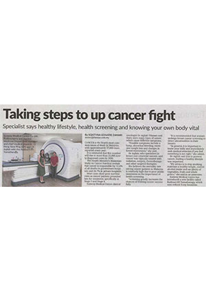 Taking steps to up cancer fight