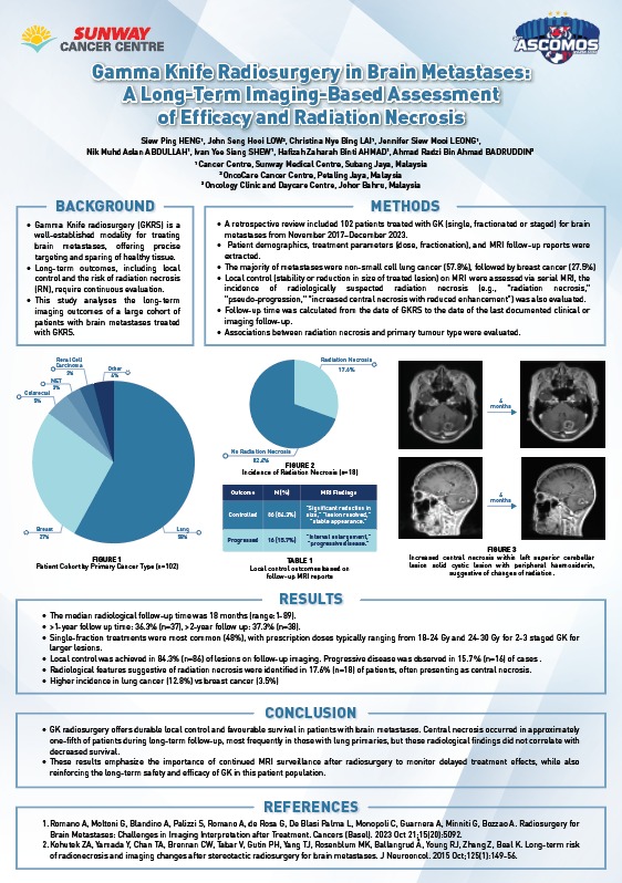 Gamma Knife Radiosurgery in Brain Metastases: A Long-Term Imaging-Based Assessment of Efficacy and Radiation Necrosis
