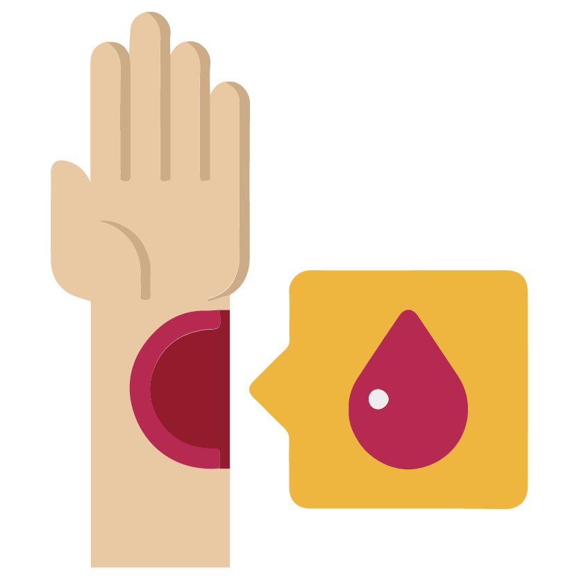 Bruising and easy bleeding, such as nosebleeds