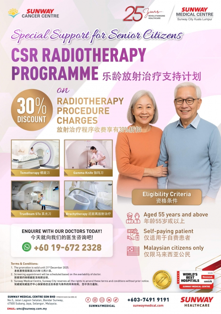 CSR Radiotherapy Programme for Senior Citizens