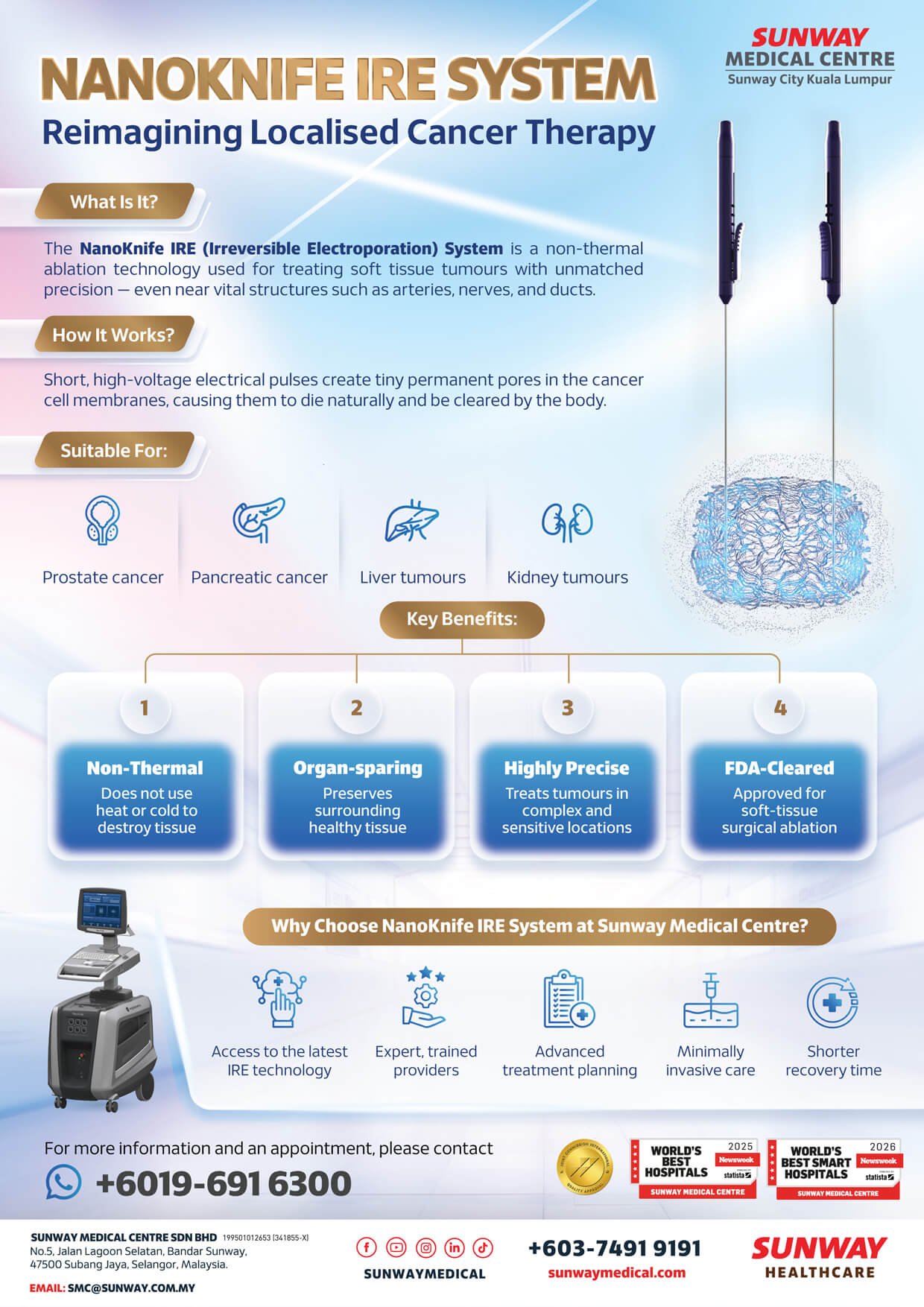NanoKnife Irreversible Electroporation (IRE) System