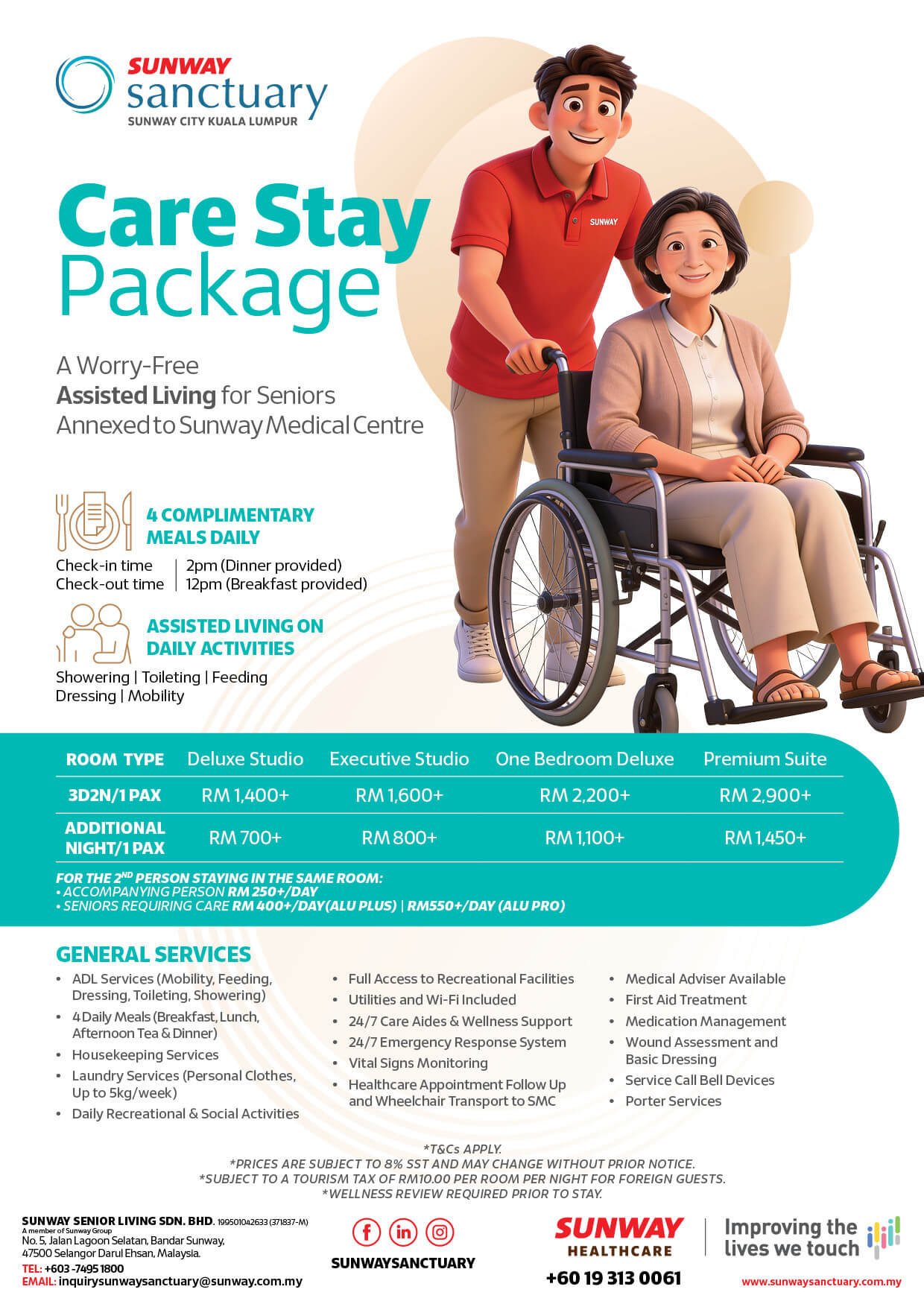 Sunway Sanctuary Care Stay Package